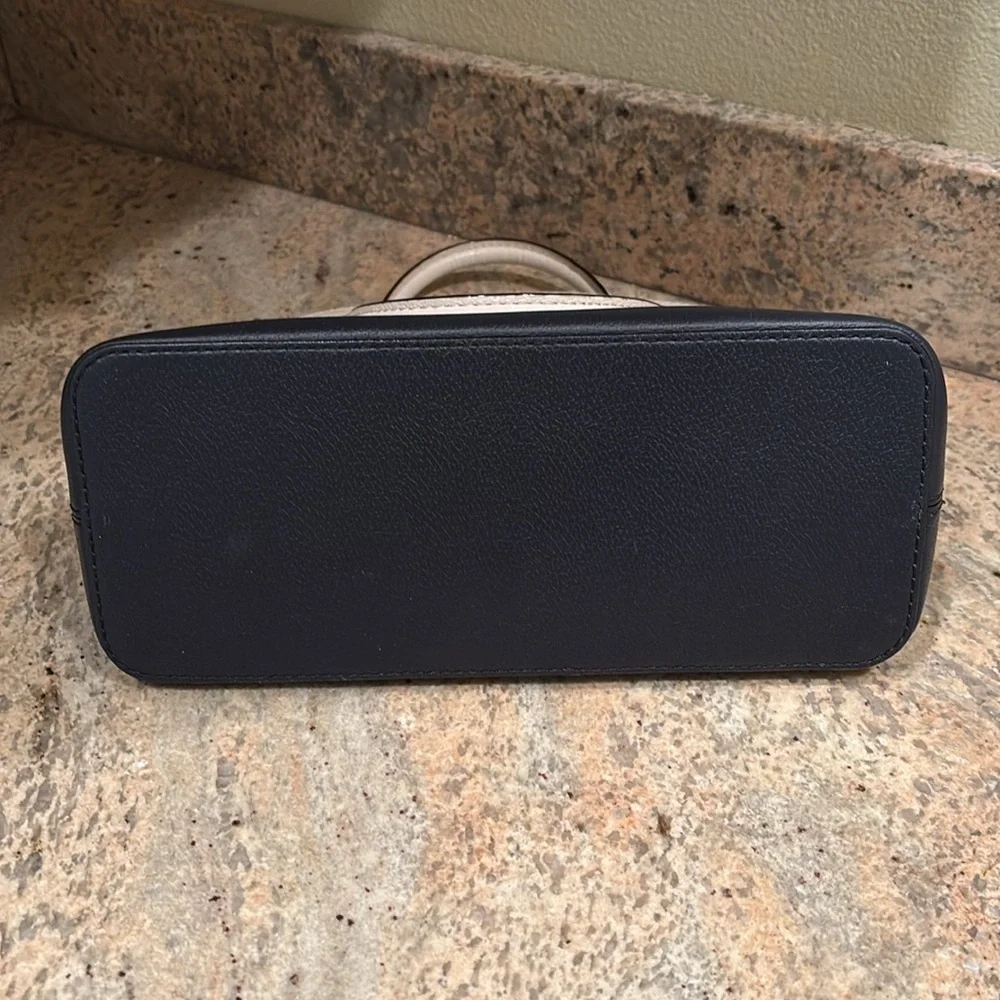 Kate Spade Two-Tone Blue and white Handbag